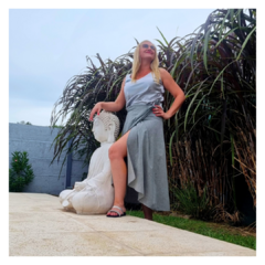 Imagen de Sandalia Glam Plata