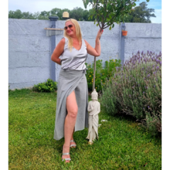 Sandalia Glam Plata