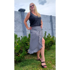 Sandalia Glam Negro - ALADA