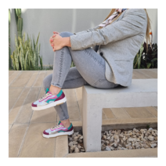 Zapatilla Vivir sin Permiso Purpura - ALADA