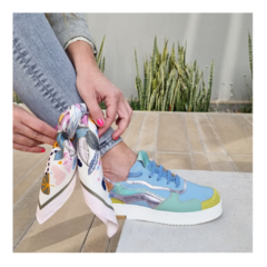 Zapatilla Vivir sin Permiso Celeste - tienda online