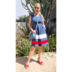 Sandalia Vis a Vis Rojo - comprar online