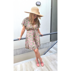 Guillermina chicas del cable taco bajo Coral - ALADA