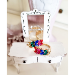 Anillo espiga multicolor - ALADA