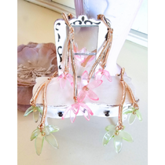 Aros flores etéreas - tienda online