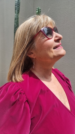 Aros espumita cairel rosado oro - ALADA