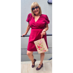 Guillermina escotada Mary Jane Malbec - ALADA