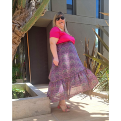 Falda mandala talle único - comprar online