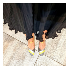 Guillermina You con taquito gris - comprar online