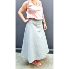 Musculosa satén rosa - ALADA