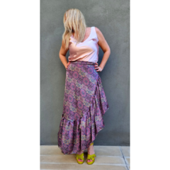Musculosa seda mandala - tienda online
