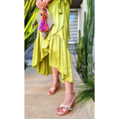 Sandalia volado narciso rosa con estrellas - tienda online