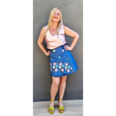 Musculosa satén rosa - comprar online