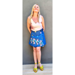 Musculosa satén rosa - ALADA