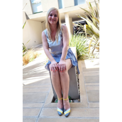 Guillermina You con taquito gris - tienda online