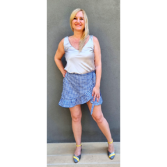 Guillermina You con taquito gris - comprar online