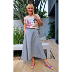 Remera beige Vogue Frida - ALADA
