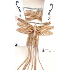 Collar largo libélula escote V - ALADA