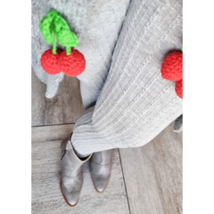 Pantalón legging tejido trenzas chupín en internet