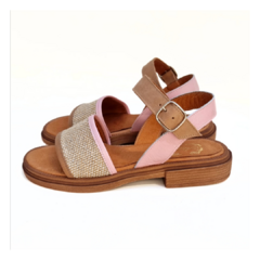 Sandalia Confort Rosa