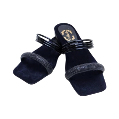 Sandalia Glam Negro - ALADA
