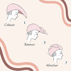 Turbante/toalla para pelo Alada Hogar - tienda online