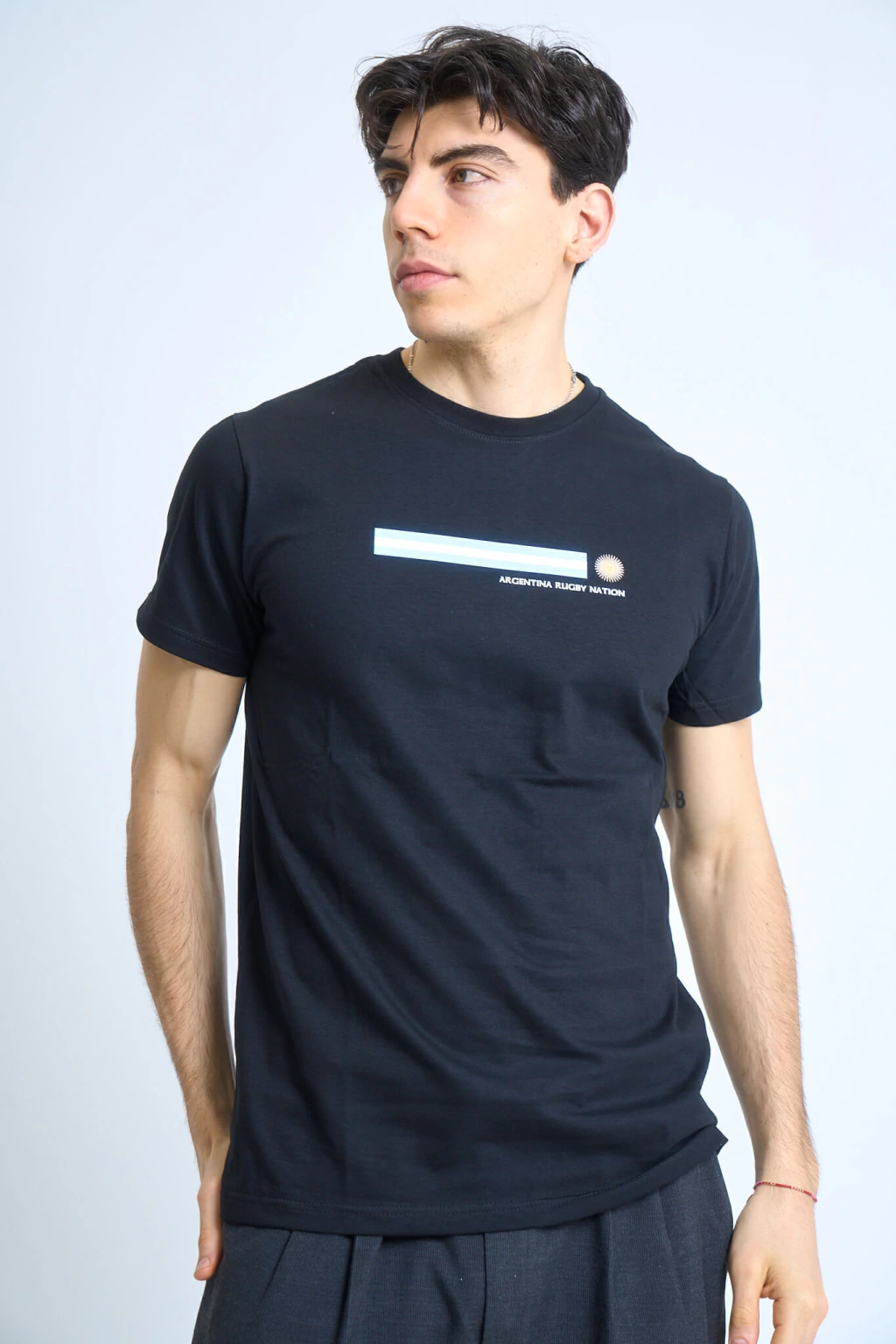 Remera Negra de Algodón TOLEDO - Argentina