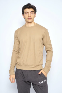 Sweater de panal - Beige