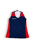 Camiseta Hockey Crossback - Azul con Rojo