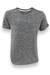 Remera Algodón Jaspeada - Gris Melange - tienda online