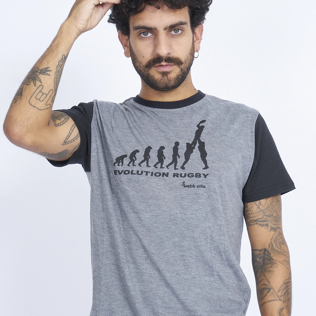 Remera Algodón TOLEDO - Evolution Grey