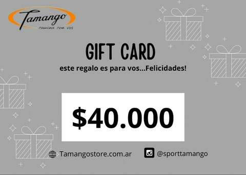 Gift Card $40.000