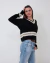 Sweater Liso Cuello U Universitario Pesado en internet