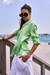 Camisa Lino Verde