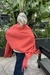 Pashmina Llama y Oveja Coral - tienda online