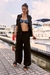 Pantalon Lino Negro