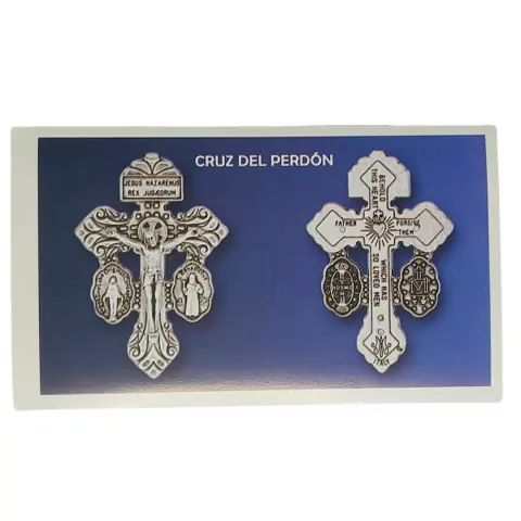 Estampas Cruz del Perdon Santos Santoral X 100Un Alcasatu