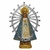 Estatua Virgen Señora De Lujan Imagen Souvenir Italy M Alcasatu