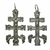 6 Dije Cruz Caravaca Crucifijo Religiosa Souvenirs Italy - comprar online