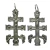 6 Dije Cruz Caravaca Crucifijo Religiosa Souvenirs Italy - comprar online