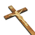 Cruz De Madera Cristo Tono Hueso Importado de Italia - buy online