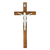 Cruz De Madera Cristo luminoso 18cm Importado de Italia