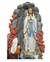 Image of Virgin of Lourdes Statue 20cm Oxolite Image (Italy) - (copia)