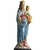 Estatua Virgen Auxiliadora Imagen Souvenir Italy 20cm en internet