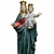 Estatua Virgen Auxiliadora Marmol Souvenir Italy