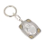 Llavero Papa Francisco Relieve Dorada C/Flores Souvenirs Italy
