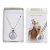 Scapular Medal with Stainless Steel Chain (Italy)