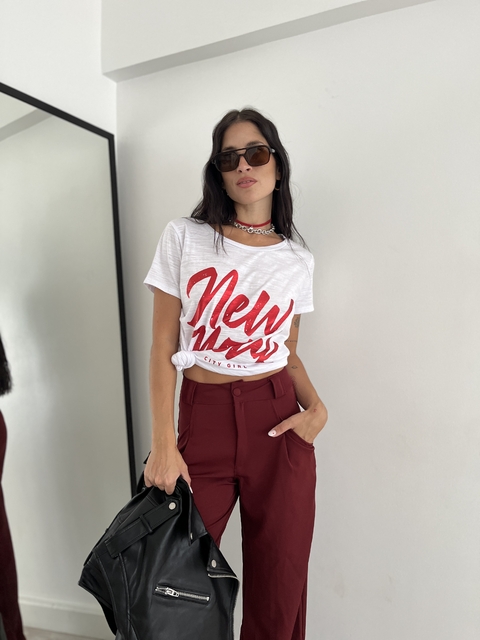 REMERA ALGODON NEW YORK - comprar online