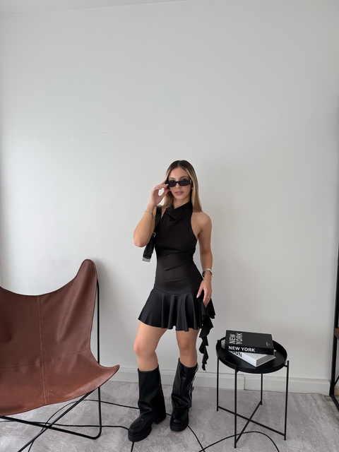 Vestido microfibra ameli - comprar online