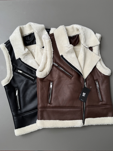 Chaleco corderito gamulan - comprar online